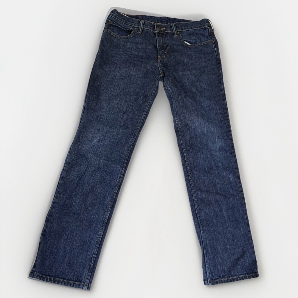 Levis 511 Slim Fit Jeans Men 32/29 Blue Comfort Denim Straight Midrise Dark Wash